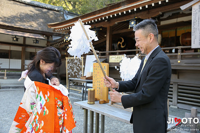 大神神社でお宮参り出張撮影