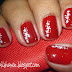 Red Nails Design