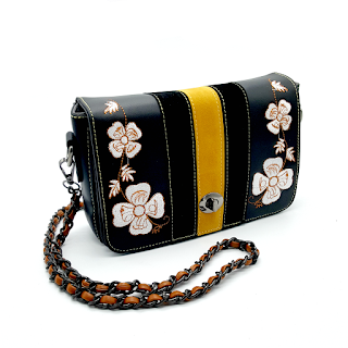 Handbag Floral Reversible Crossbody