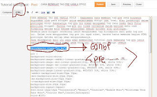 Cara  Memakai Tag Pre