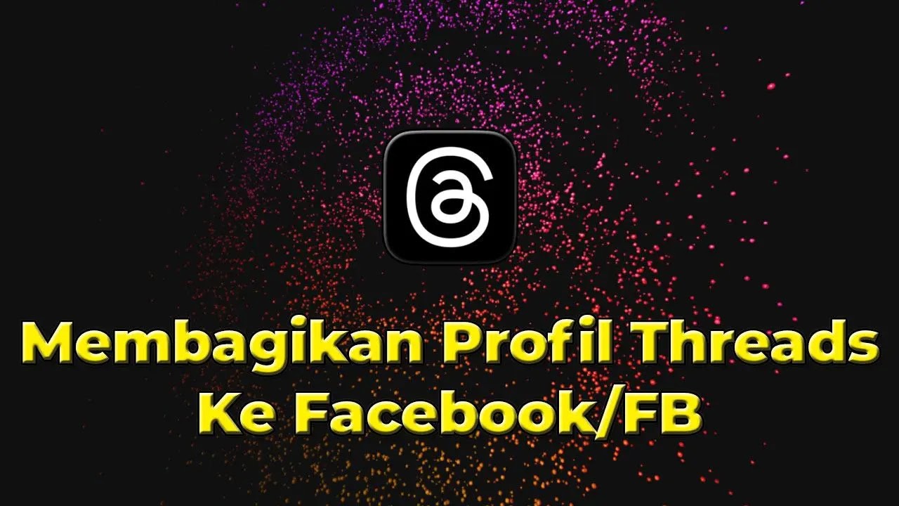 Cara Membagikan Profil Threads ke Facebook atau FB