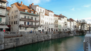 River in Ljubliana