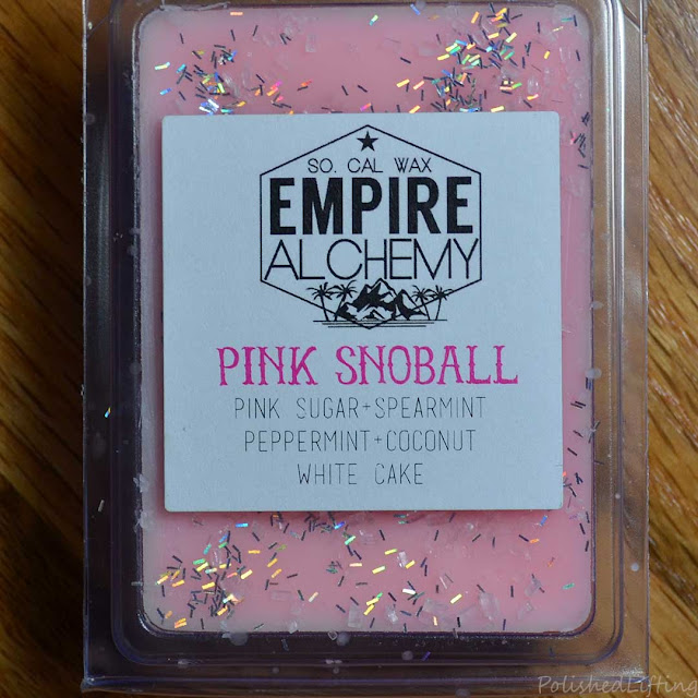 pink sugar spearmint wax melt