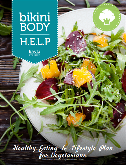 H.E.L.P Bikini Body Guide For Vegetarian