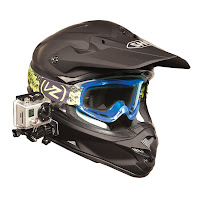 GoPro HD HERO2: Motorsports  Edition Product Camera on motocross helmet