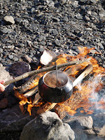 Swedish coffee on the lake shore in Jamtland with Appetit Voyage