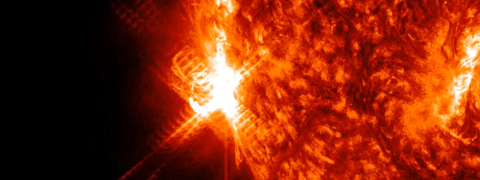 explosão solar mancha solar AR3182