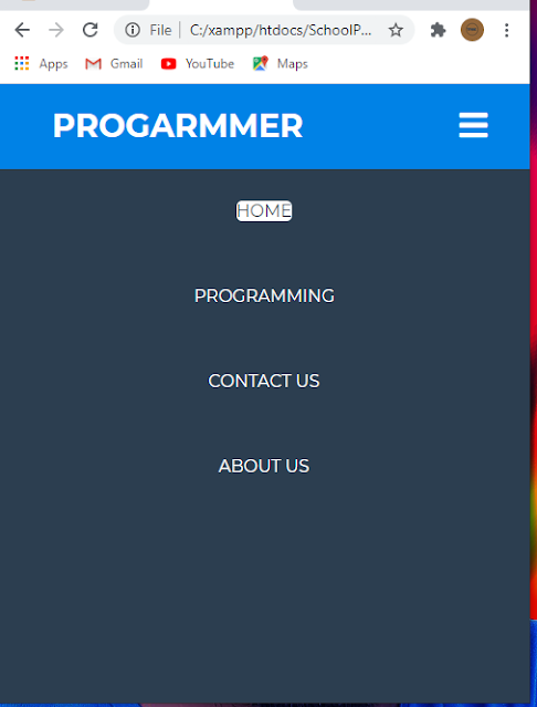 How to create a responsive menu bar or navigation bar in html & css  Programmer Hubs just for Programmer Rohit Sharma