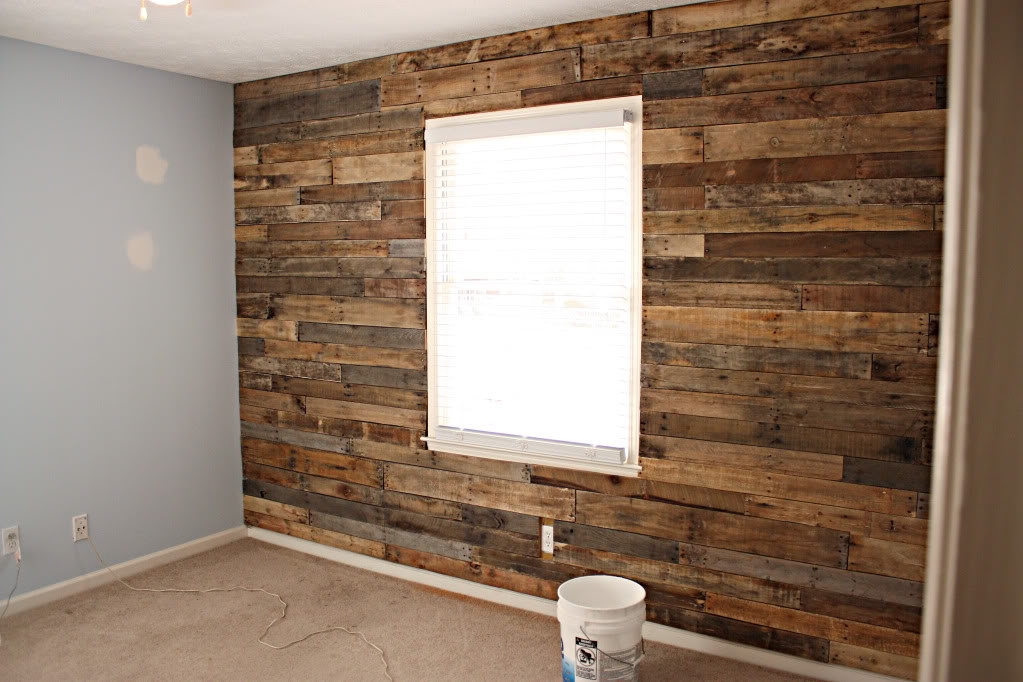 The Homestead Jones: Reclaimed Wood From Pallet For Accent 