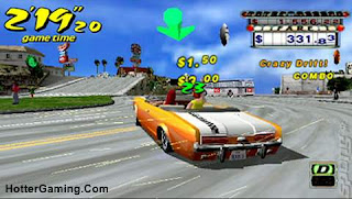 Free Download Crazy Taxi Fare Wars PSP Game Photo