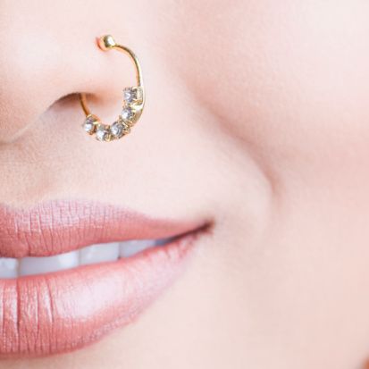 nostril piercing infection. What is nose piercing?