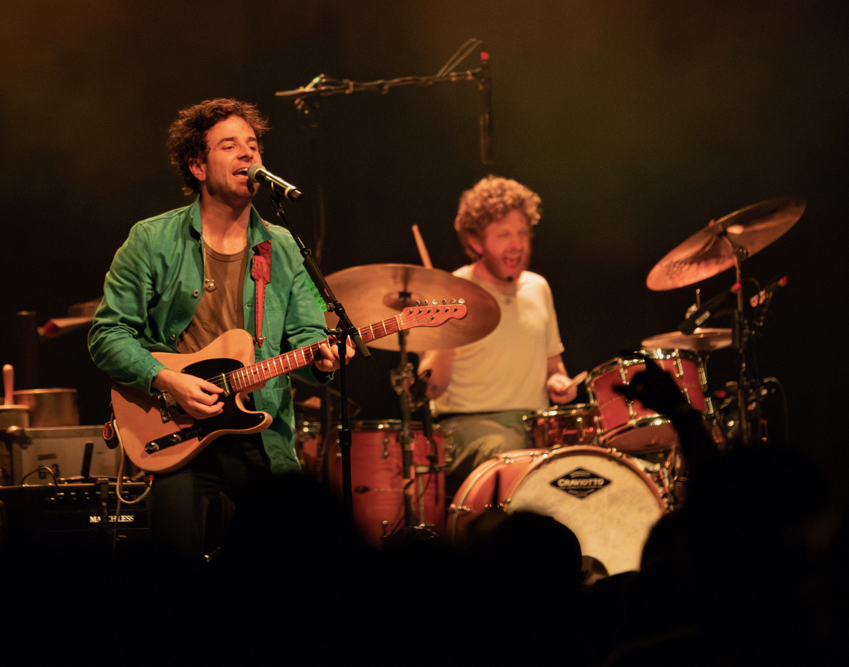 Taylor & Griffin Goldsmith of Dawes @ the Fillmore (Photo: Sean Reiter)