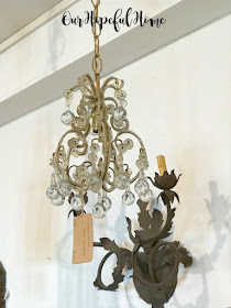 vintage antique crystal chandelier