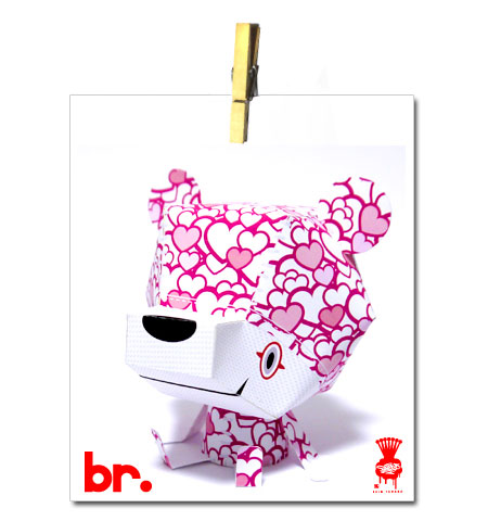 2012 Valentine's Day br Paper Toy