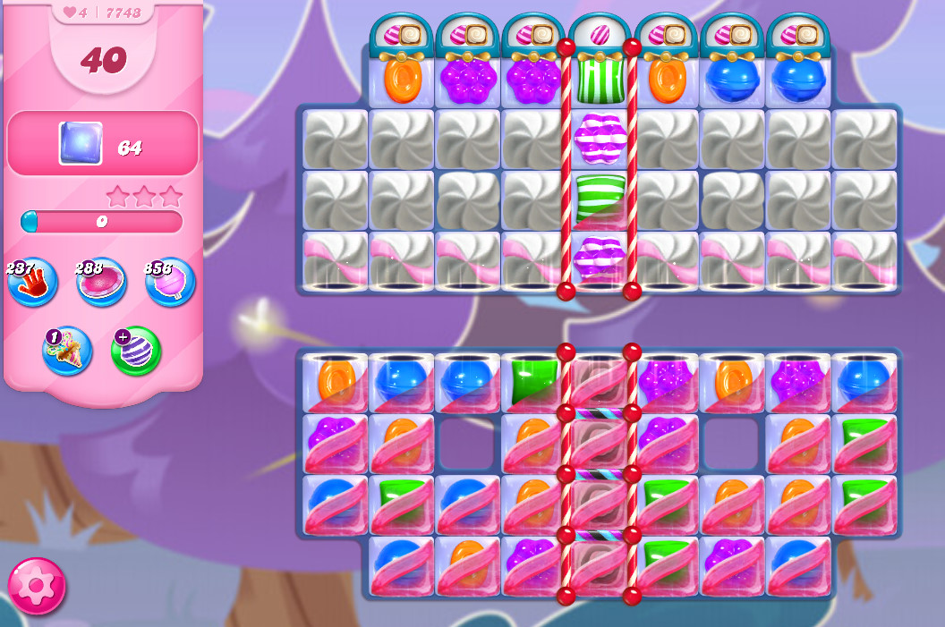 Candy Crush Saga level 7743