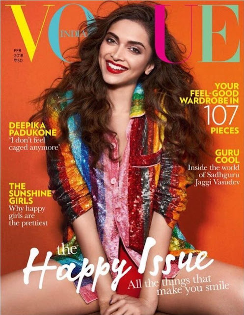 Deepika Padukone Vogue Magazine Sexy Photo