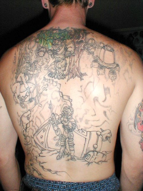 Back Tattoos For Men