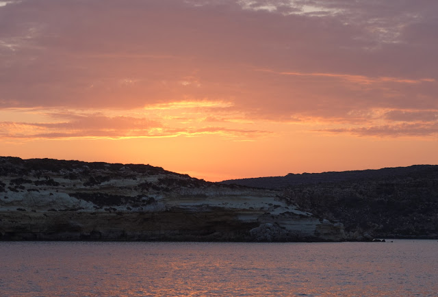 Lampedusa, Tramonto a Cala Tabaccara ©Valeriaderiso