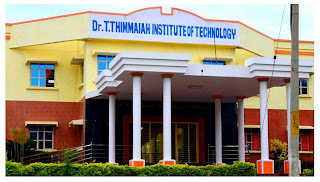 Dr T Thimmaiah Institute of Technology, KGF.