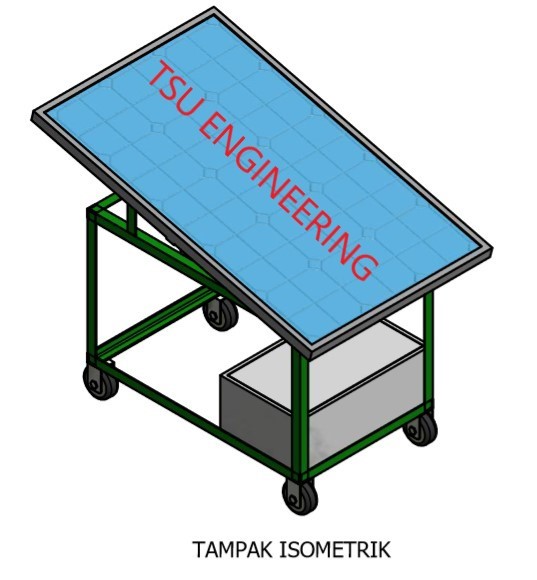 Solar water pump portable