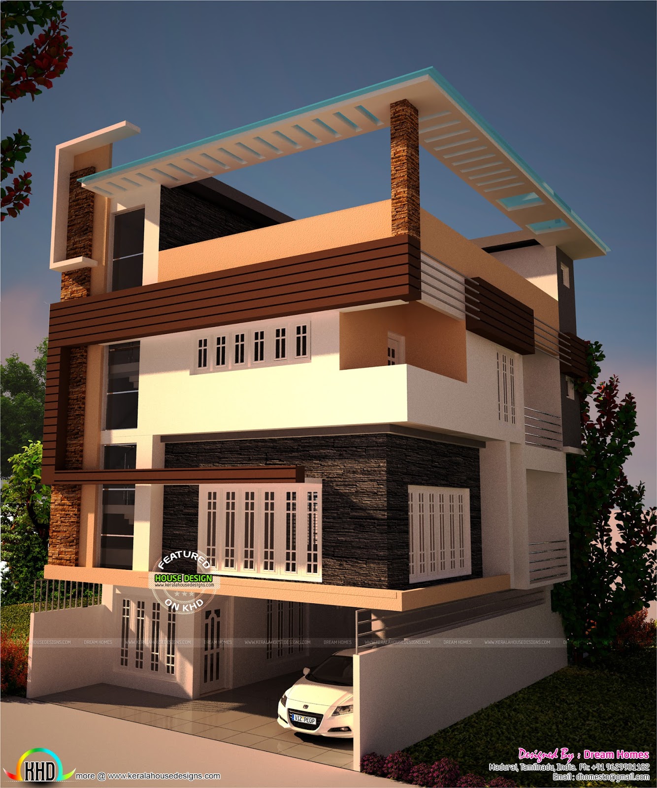 30x40 plot size house  plan  Kerala home design and floor 