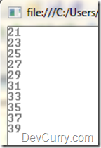 Generate Odd Numbers LINQ