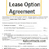 Rent to Own Lease Option Agreement