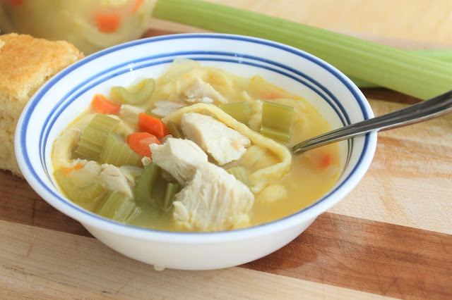 creamy chicken noodle soup