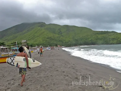 Surfers at Pundakit Zambales