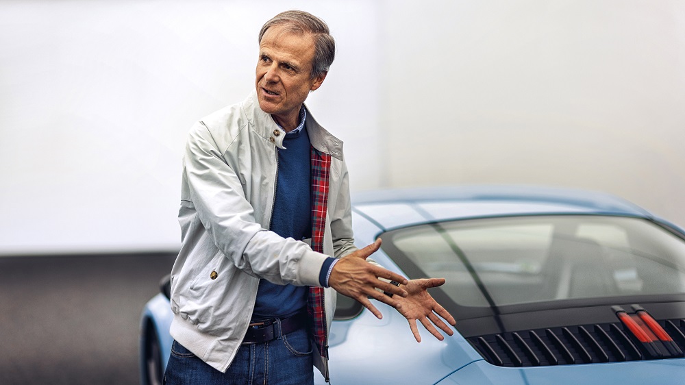 Porsche’s chief designer Michael Mauer