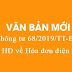 Thông tư số 68 quy định, hướng dẫn triển khai Hóa Đơn Điện Tử khi bán hàng hóa, cung cấp dịch vụ