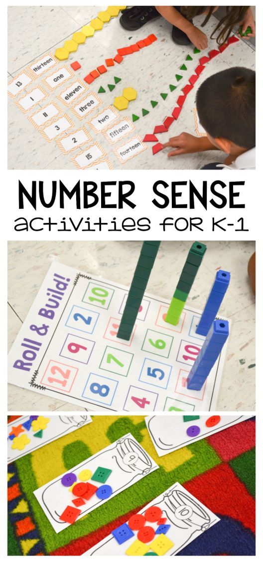building number sense in kindergarten and first grade