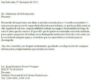 CompuNita: Word 2010 - Elaborar una carta de recomendacion