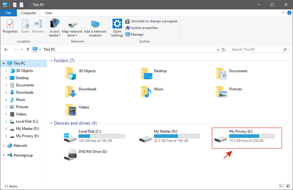 Cara Menyembunyikan Partisi Hardisk Di Windows 7, 8, dan 10