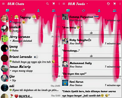 Kumpulan BBM MOD Tema Keren Versi 2.12.0.9 Terbaru dan Terupdate