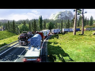  kali ini mimin mau share game gratis yang gak kalah seru Unduh Euro Truck Simulator 2 Indonesia | LENGKAP + MOD