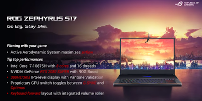 Asus Rog Zephyrus S17