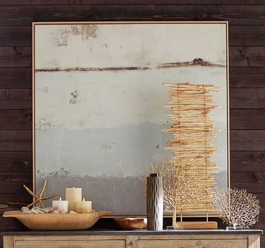 Coastal Vignette Ideas with Art