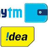 Idea – Get upto Rs 50 Paytm Cashback on Prepaid & Postpaid Bill Payment