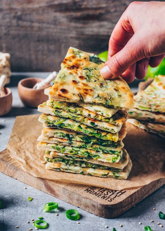 Vegan Scallion Pancakes