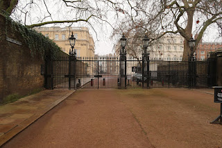 A glimpse of Clarence House