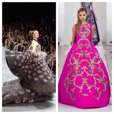 Haute Couture Oscar de la Renta Fashion as an Artform