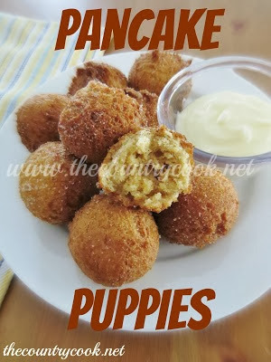 how puppies to pancake Pancake Puppies make