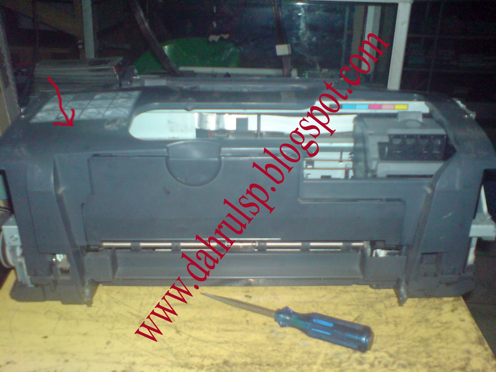 Panduan Manual Lengkap Bongkar Printer Epson R230 R230x 