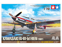 Tamiya 1/72 KAWASAKI KI-61-ID HIEN (Tony)(60789) Color Guide & Paint Conversion Chart 