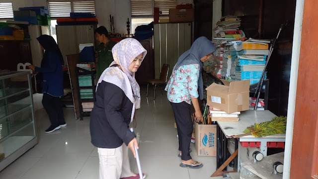 Libur Semester, Guru SDN di Kecamatan Sawangan Bebenah