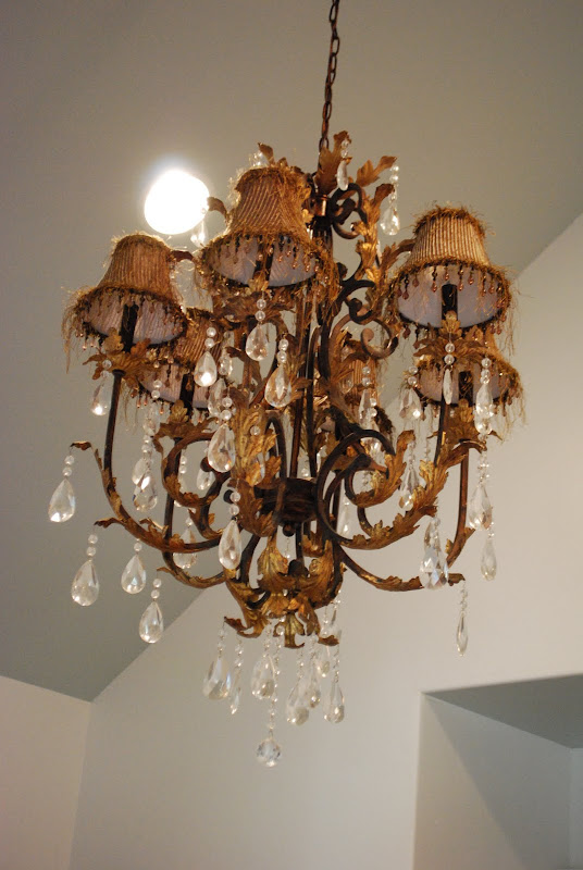 got this Chandelier in a little shop and could not find sconces that  title=