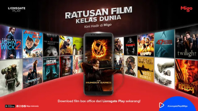 lionsgate dan migo berkolaborasi