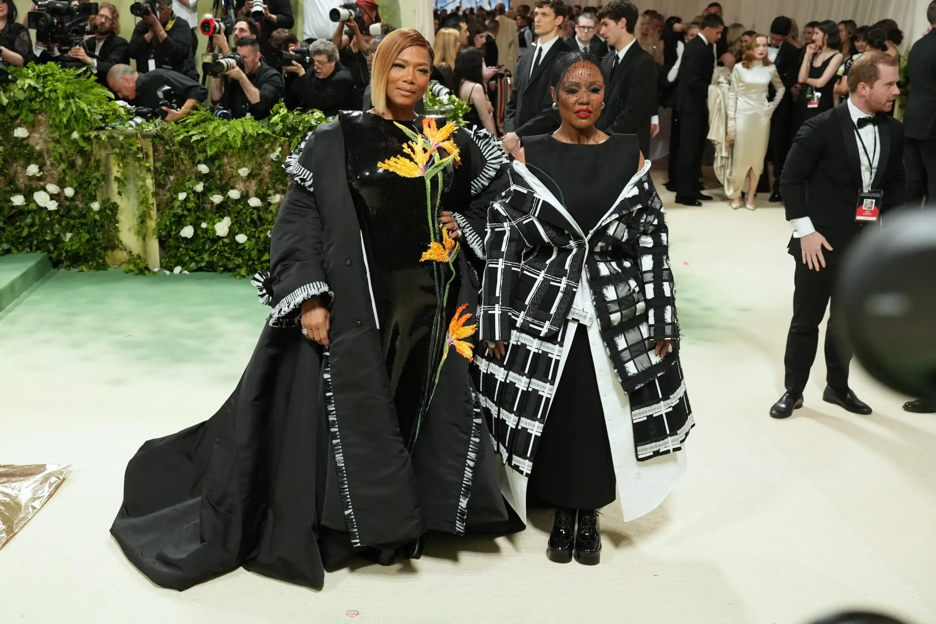 Queen Latifah Makes Stunning Met Gala Debut with Partner Eboni Nichols