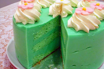 Pandan Layer Cake ?? - Pandan Layer Cake Cake Together Online Birthday Cake Delivery - The last time we ate it was probably close to 15 years ago.